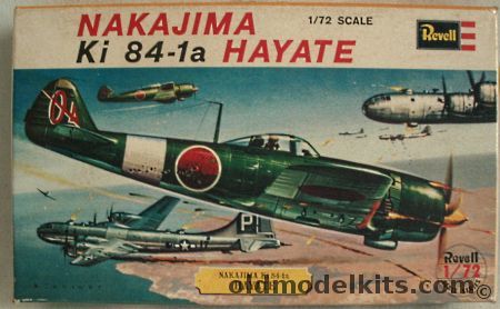 Revell 1/72 Nakajima Ki-84-1a Hayate 'Frank' - Japan Issue, H637 plastic model kit